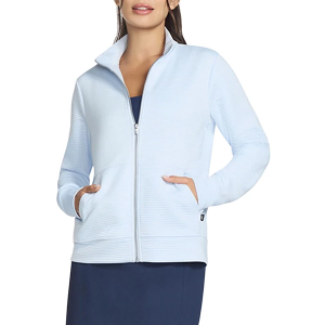 Women's Skechers The Hoodless Hoodie GO WALK Everywhere Jacket 2XLarge Blue