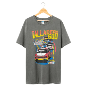 Junk Food NASCAR Talladega 500 Flea Market T-Shirt XSmall Vintage Black