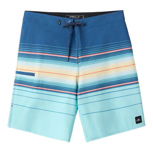Boys' O'Neill Hyperfreak Heat Stripe 17" Swim Boardshorts 25 Indigo