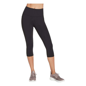 Women's Skechers Go Walk High Rise Yoga Leggings Medium Black