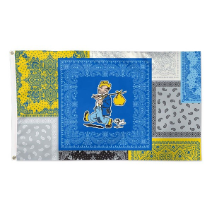 Wincraft South Dakota State Jackrabbits Hobo Day Bandana Deluxe Flag