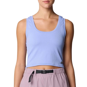 Women's Mountain Hardwear Ribbed Scoop Neck Tank Top XLarge Light Illusion