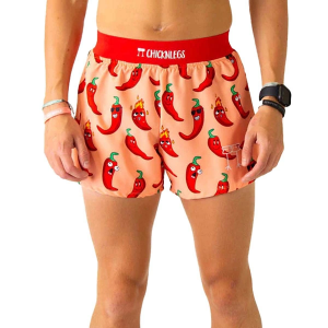 Men's ChicknLegs Half Leg Split Shorts Medium Chase Pack Chilis