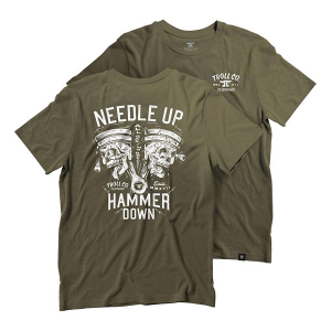 Men's Troll Co. Clothing Hammer Twins T-Shirt Large Green