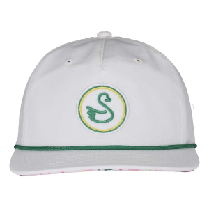 Kids' Swannies Cale Snapback Hat One Size White