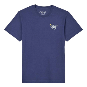 Kids' GOAT USA Shark T-Shirt Medium Navy