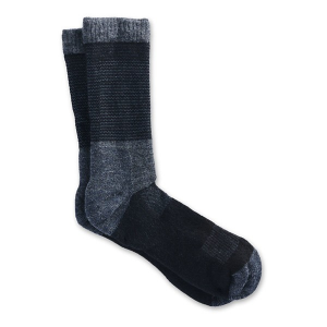 Men's Danner Bull Run Singles Crew Work Socks Large Black/Grey
