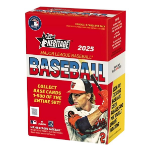 2025 Topps Heritage Baseball MLB Blaster Box