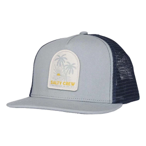 Boys' Salty Crew Palmdale Retro Snapback Hat One Size Blue/Gold