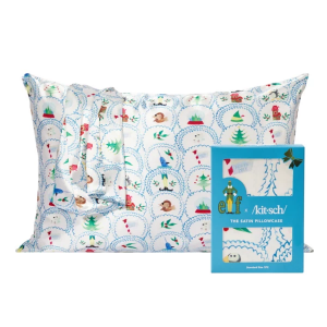 Kitsch X elf North Pole Satin Pillowcase