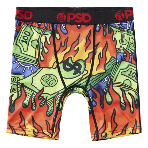 Boys' PSD Money Heat Boxer Briefs Underwear Small Black