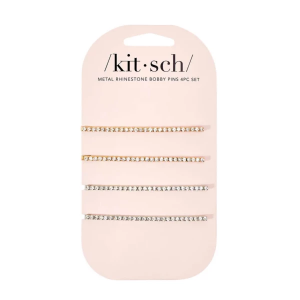 Metal Rhinestone Extra Long 4 Pack