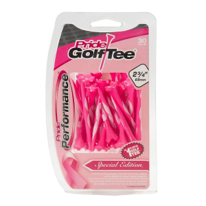 Pride Performance Plastic Special Edition Breast Cancer Awareness Golf Tees