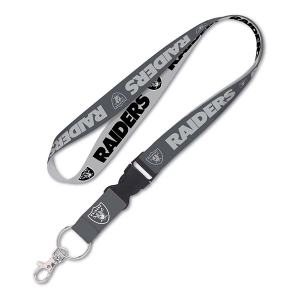 Wincraft Las Vegas Raiders Charcoal Lanyard