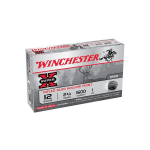 Winchester Super X Rifled Hollow Point Slug 12 Gauge Shotshells