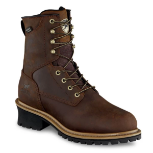 Men's Irish Setter Mesabi 8in 600g Steel-Toe Waterproof Steel Toe Work Boots Outdoor 10.5 Brown
