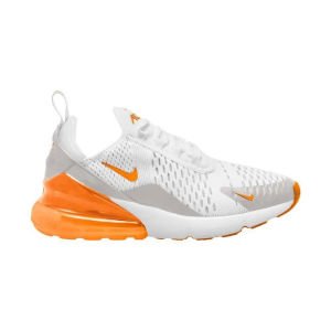 Women's Nike Air Max 270 Sneakers sneakers-athletic-shoes 8.5 Regular White/Total Orange-Vast Grey