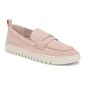 Women's Vionic Uptown Loafers Regular 5 Cameo Rose Suede