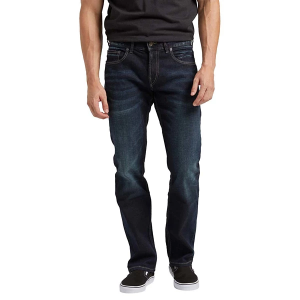 Men's Silver Jeans Co. Allan Slim Fit Straight Jeans Indigo 491 34 32
