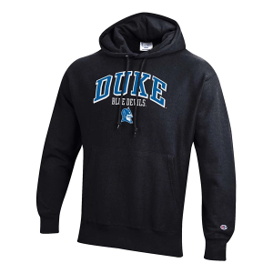 Duke Blue Devils Champion Hoodie Large Black