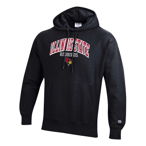 Illinois State Redbirds Champion Hoodie Large Black