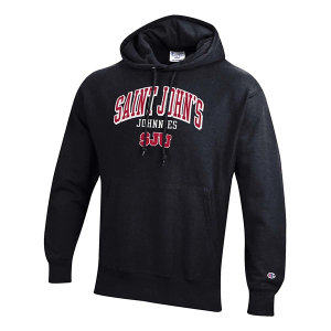St. John's Johnnies Champion Hoodie Large Black