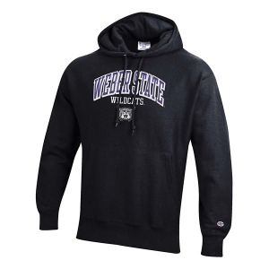 Weber State Wildcats Champion Hoodie Large Black