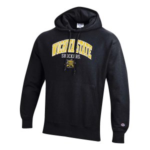 Wichita State Shockers Champion Hoodie Large Black