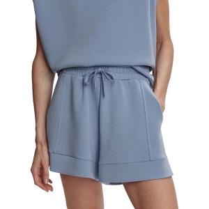 Women's Varley Atrium High Rise Lounge Shorts Medium Rain Blue