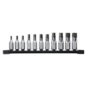 Milwaukee 3/8 Drive Metric Hex Bit Socket Set - 11 Piece