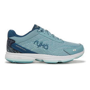 Women's Ryka Women's Ryka Devotion Plus 5 Walking Sneakers Walking Shoes sneakers-athletic-shoes 10 Regular Nile Blue