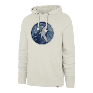 Minnesota Timberwolves 47 Brand Headline Hoodie Large Dune