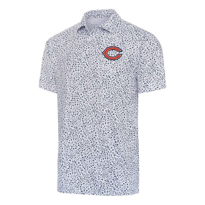 Chicago Bears Antigua C Motion Polo XLarge White/Navy