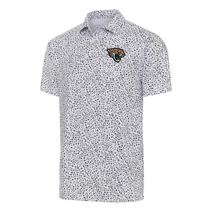 Jacksonville Jaguars Antigua Motion Polo Small White/Black