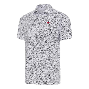 Kansas City Chiefs Antigua Motion Polo Small White/Black