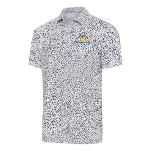 Los Angeles Chargers Antigua Motion Polo Small White/Black
