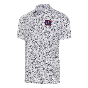New York Giants Antigua Motion Polo Small White/Black
