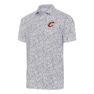 Cleveland Cavaliers Motion Antigua Polo Small White/Black