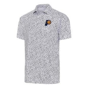 Indiana Pacers Motion Antigua Polo Small White/Black