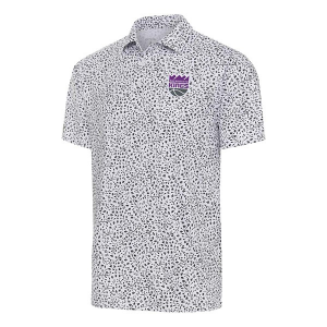 Sacramento Kings Motion Antigua Polo Small White/Black