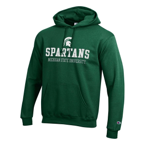 Michigan State Spartans Champion Hoodie XLarge Green