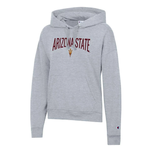 Arizona State Sun Devils Champion Women's Hoodie Large Grey