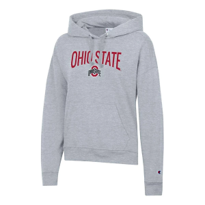 Ohio State Buckeyes Champion Women's Hoodie Large Grey
