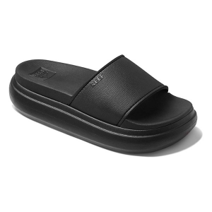 Women's Reef Cushion Bondi Bay Slide Sandals 11 Black/Black