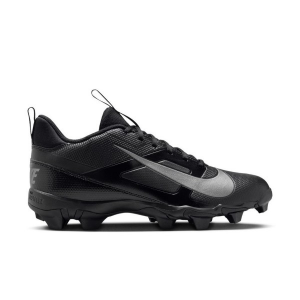 Men's Nike Alpha Menace 4 Shark Molded Football Cleats 11.5 White/Grey