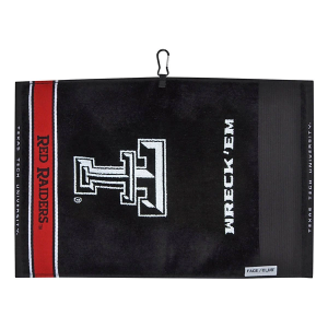 Team Effort Texas Tech Red Raiders Jacquard Golf Towel