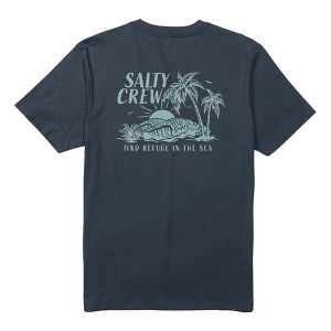 Men's Salty Crew Outside T-Shirt Small Navy