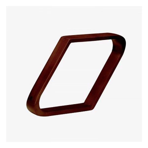 Pro Series Heavy Duty Wooden Billiard Ball 9-Ball Rack Espresso
