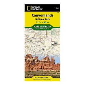 National Geographic Canyonlands National Park Map
