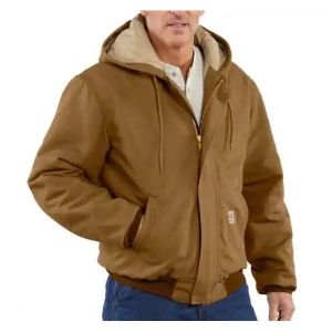 Men's Carhartt Flame-Resistant Duck Active Softshell Jacket Medium Carhartt Brown